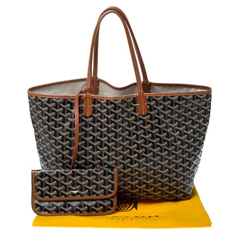 goyard bag brown|goyard pm tote price.